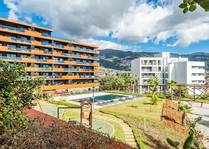 Moderno T2 Com Patios E Acesso A Piscina